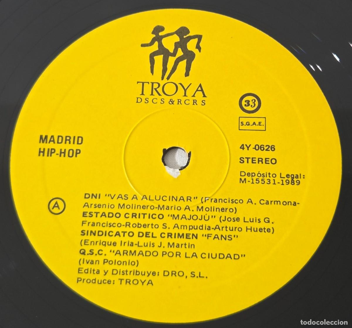 Discos de vinilo: LP Vinilo Madrid Hip Hop - Foto 6