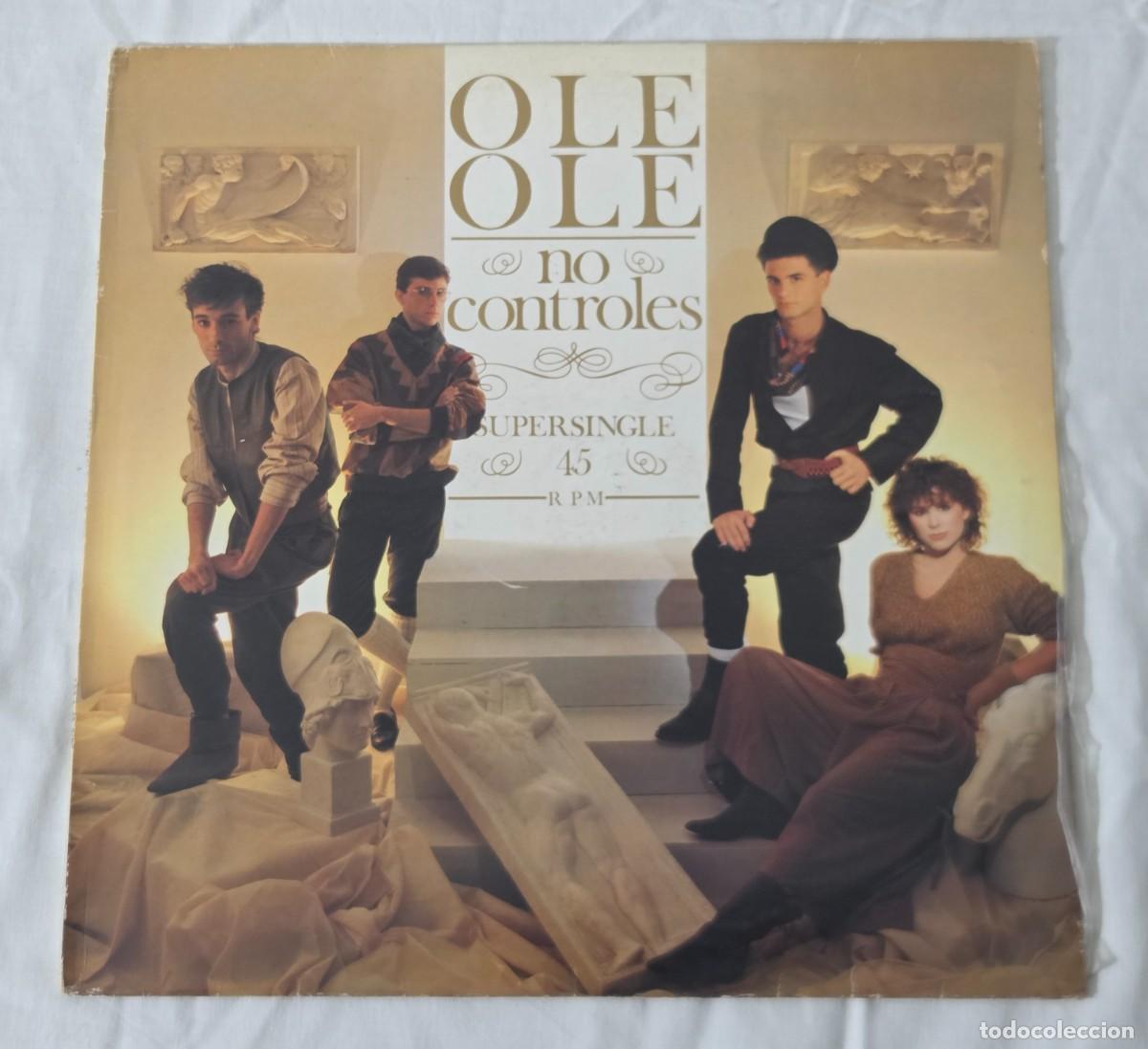 Discos de vinilo: SuperSingle Ole Ole - No controles - Fantasia dos - Es un juego, 45 RPM