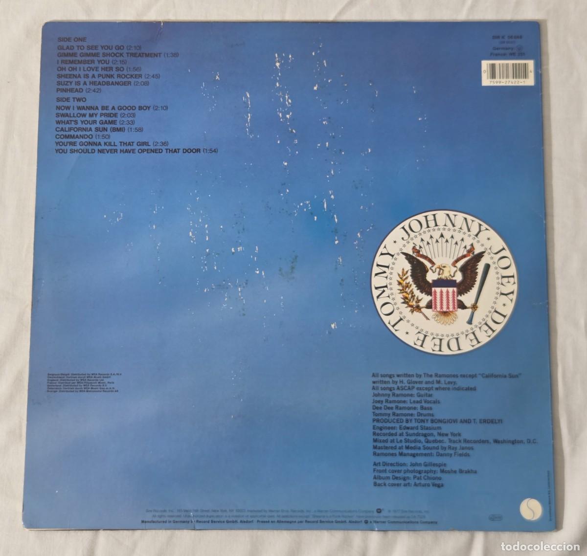 Discos de vinilo: LP Vinilo Ramones &ndash; Leave Home - Foto 3