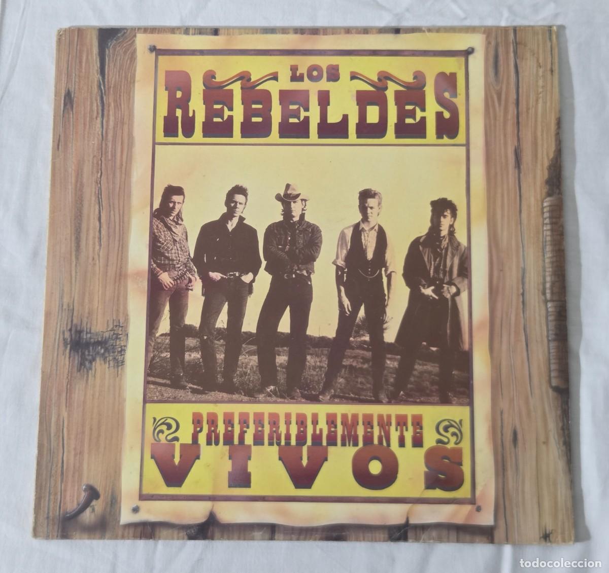 Discos de vinilo: Doble LP Vinilo Los rebeldes + Vinilo - Preferiblemente vivos - M&aacute;s all&aacute; del bien y del mal