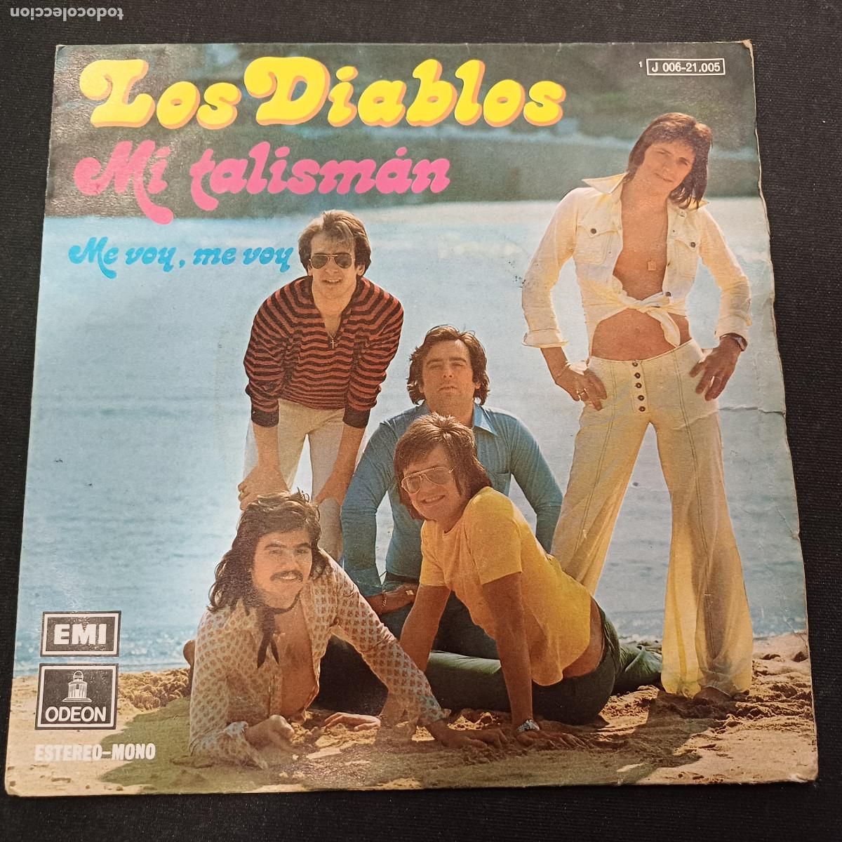 Discos de vinilo: LOS DIABLOS/MI TALISMAN/SINGLE.