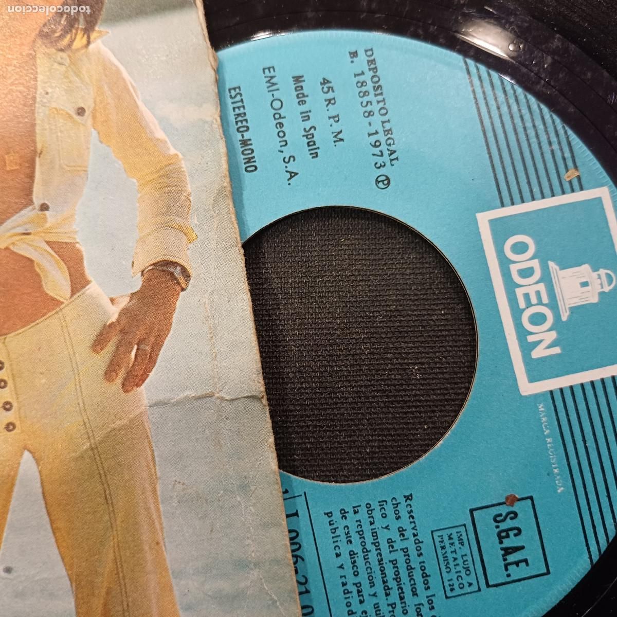 Discos de vinilo: LOS DIABLOS/MI TALISMAN/SINGLE. - Foto 2