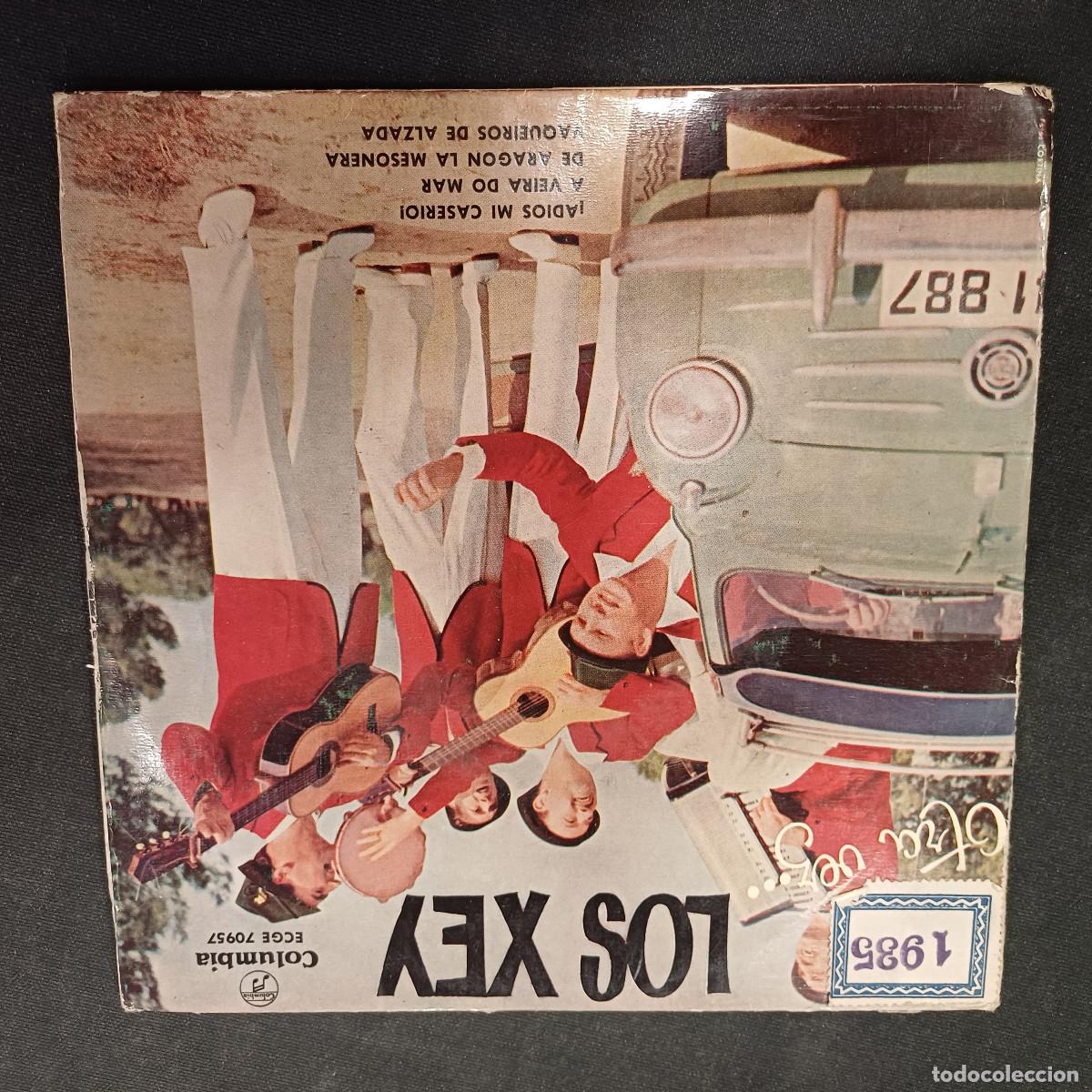 Discos de vinilo: LOS XEY/ADIOS MI CASERIO/SINGLE.