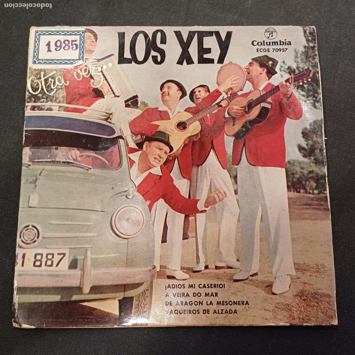 Discos de vinilo: LOS XEY/ADIOS MI CASERIO/SINGLE.