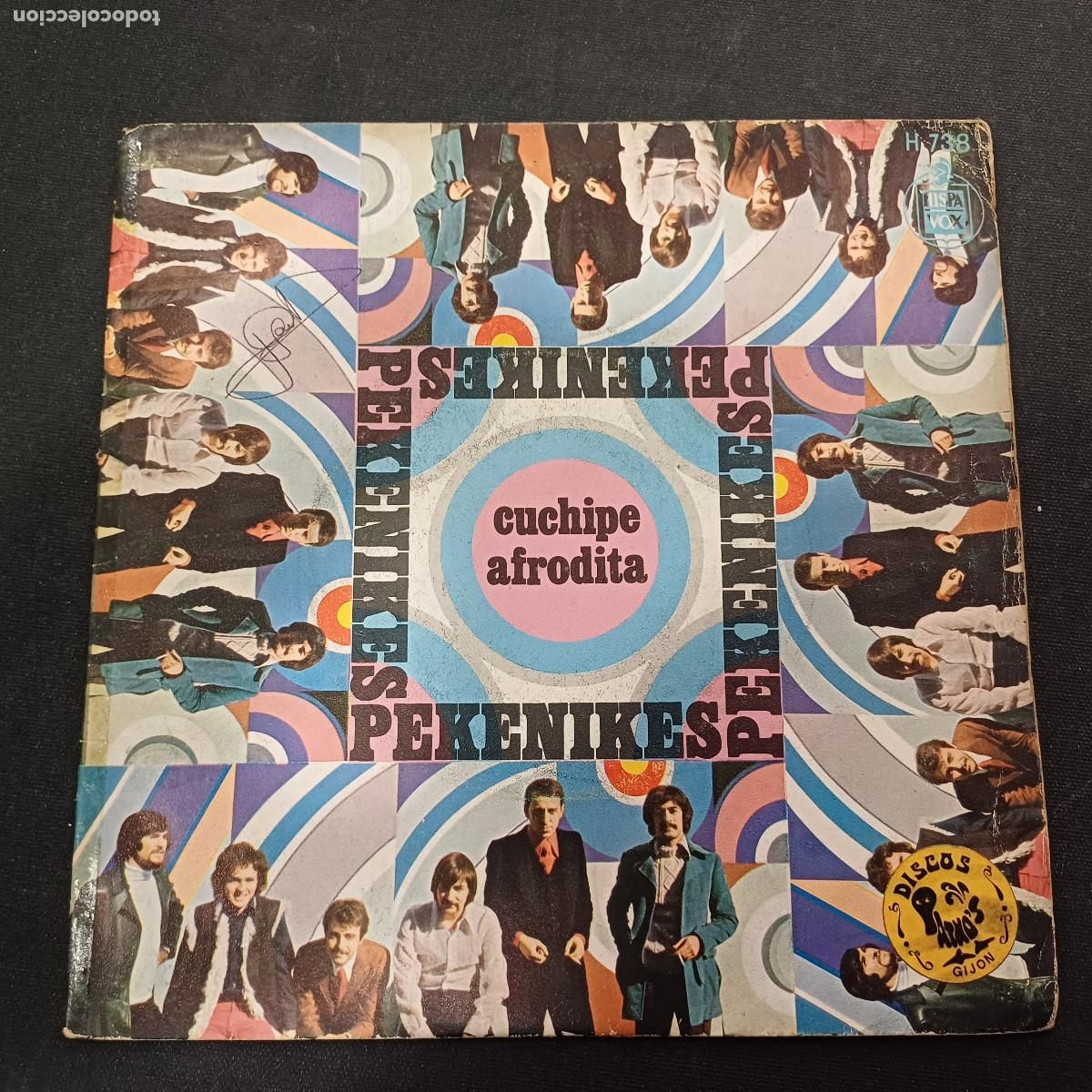 Discos de vinilo: LOS PEKENIKES/CUCHIPE AFRODITA/SINGLE.