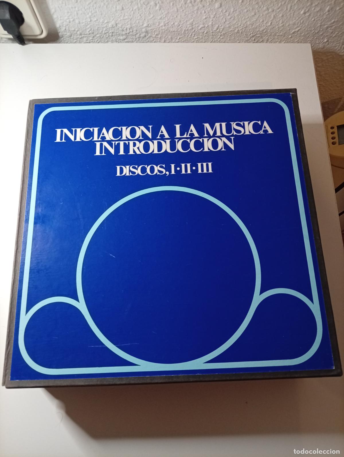 Discos de vinilo: Iniciaci&oacute;n a la m&uacute;sica Antologia sonora + Introducci&oacute;n - LEER
