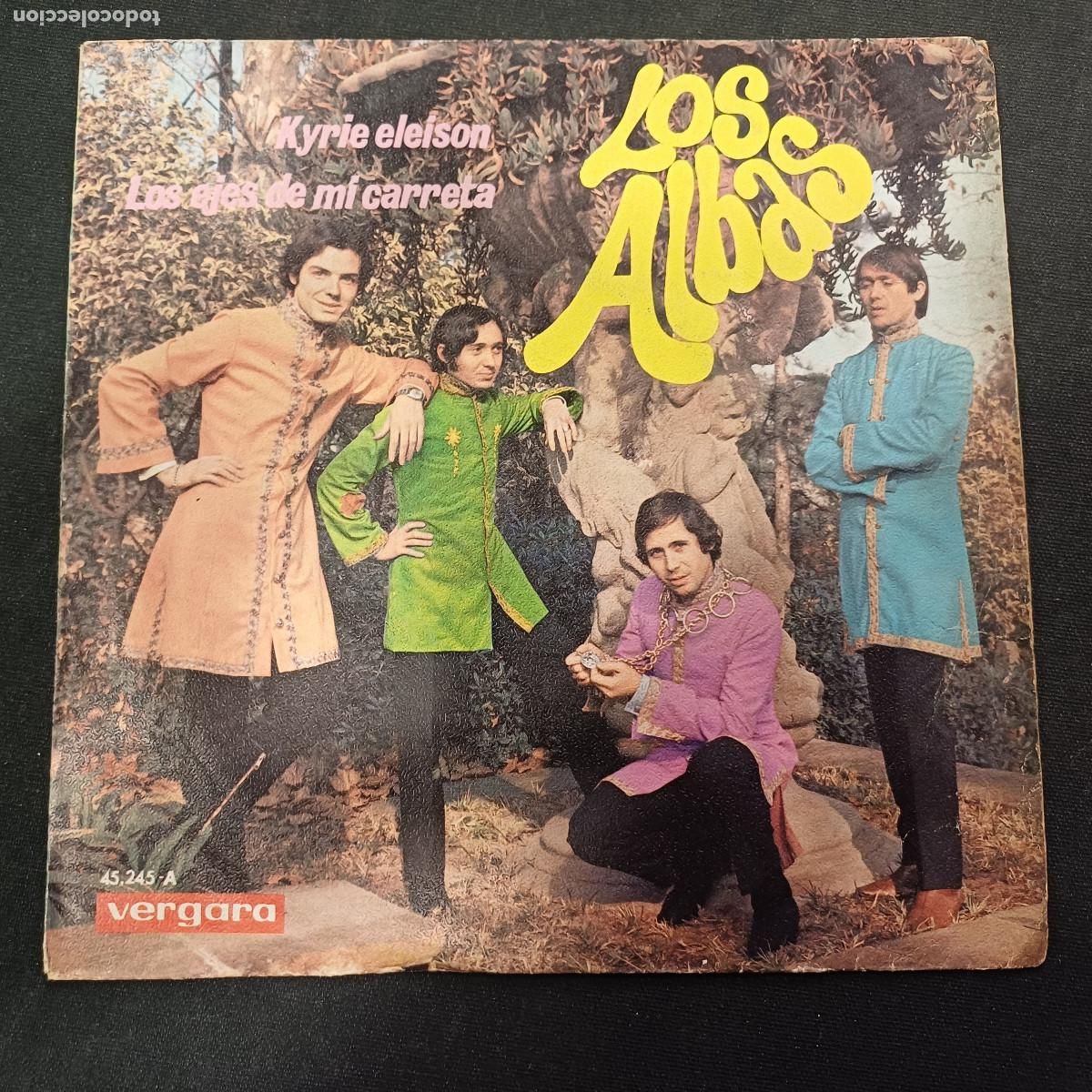 Discos de vinilo: LOS ALBAS/KYRIE ELEISON/SINGLE. - Foto 1