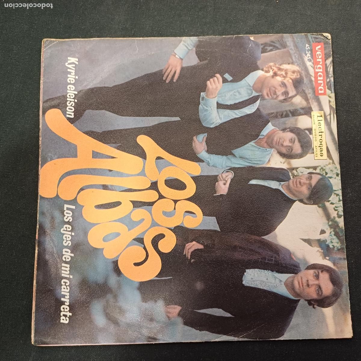 Discos de vinilo: LOS ALBAS/KYRIE ELEISON/SINGLE. - Foto 3