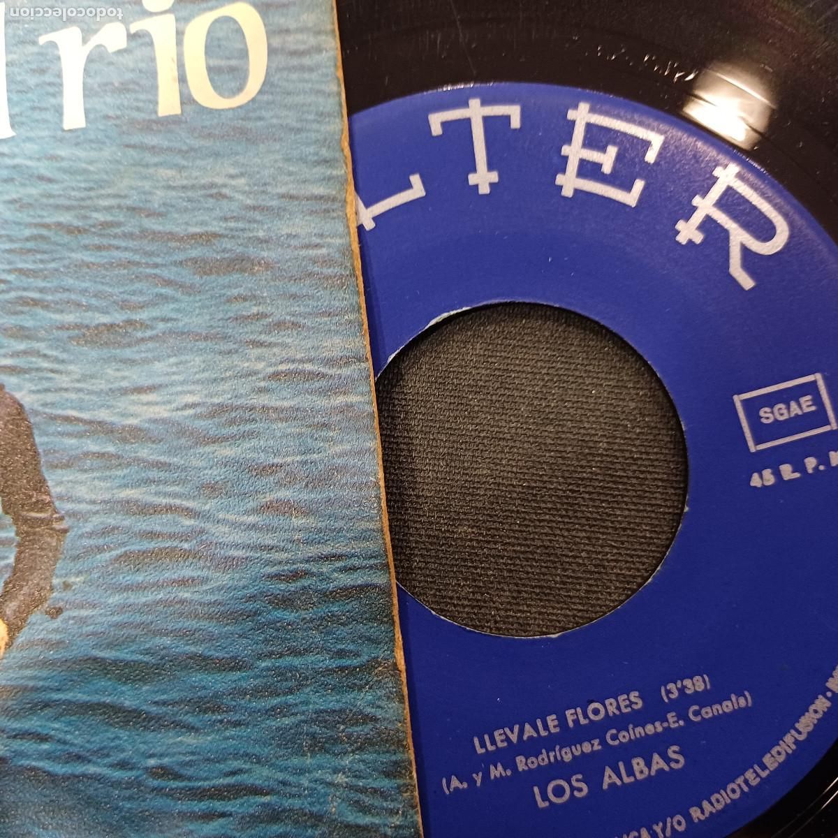 Discos de vinilo: LOS ALBAS/NO TE BA&Ntilde;ES EN EL RIO/SINGLE. - Foto 2