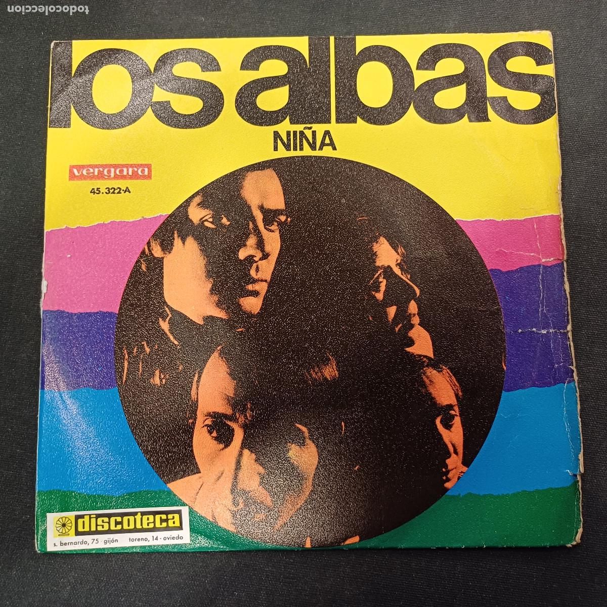 Discos de vinilo: LOS ALBAS/NI&Ntilde;A/SINGLE. - Foto 1