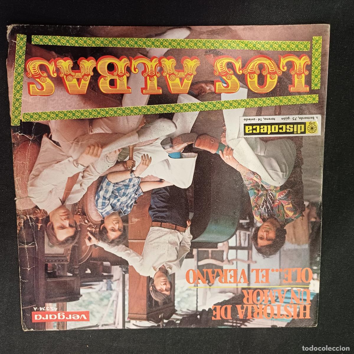 Discos de vinilo: LOS ALBAS/OLE....EL VERANO/SINGLE.