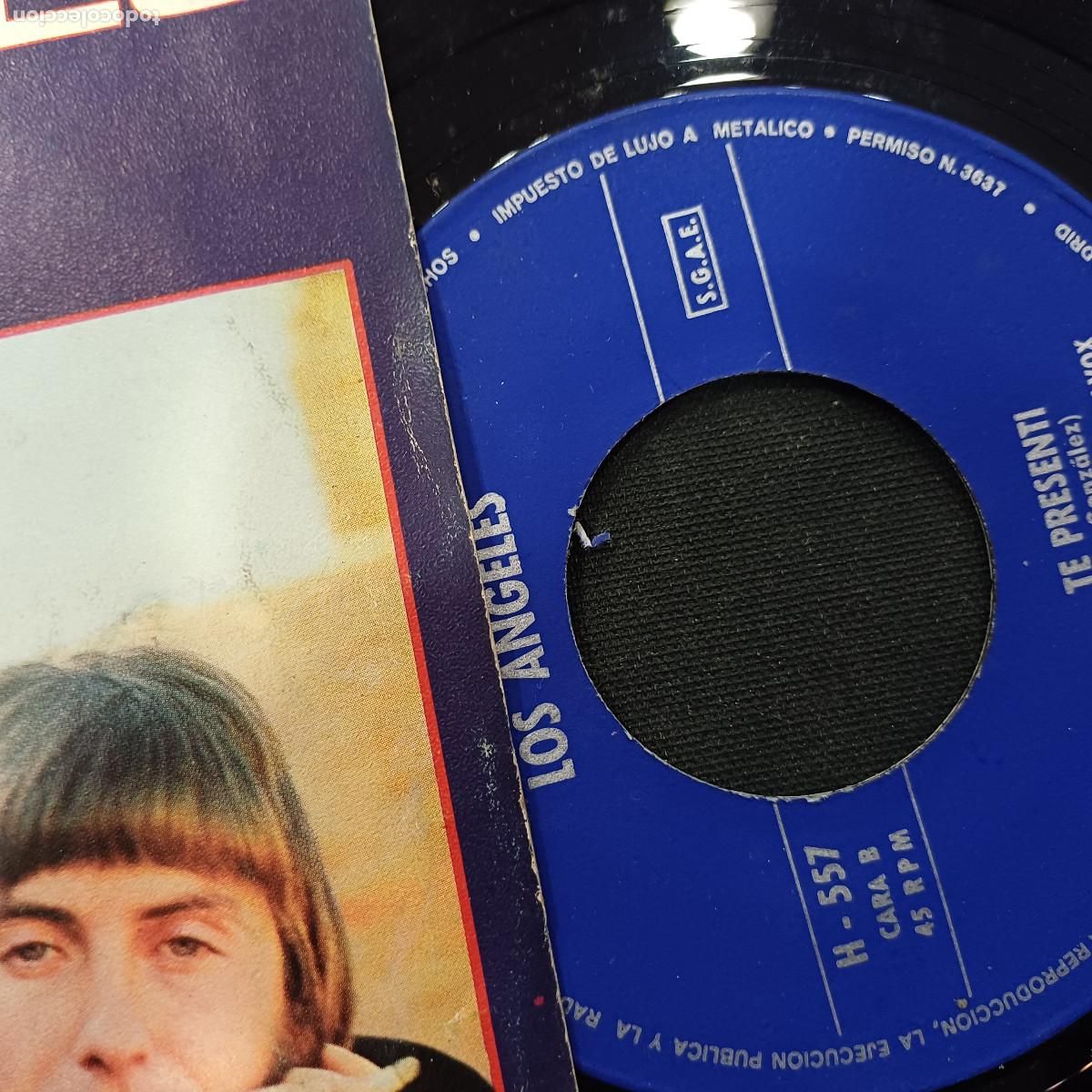 Discos de vinilo: LOS ANGELES/MONICA/SINGLE. - Foto 2