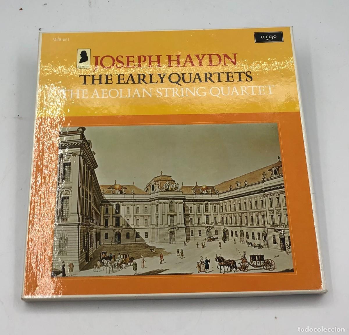 Discos de vinilo: Caja 5 LP J. Haydn: The Early Quartets (Vol. 1) - Aeolian String Quartet / Argo Decca (1974 GB)