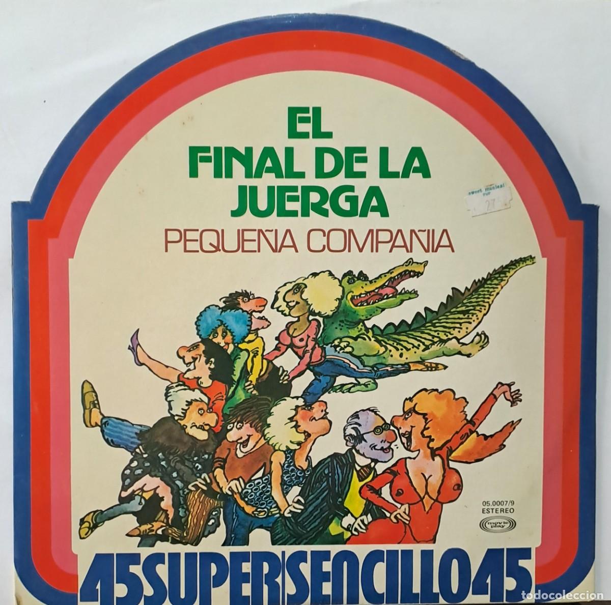 Discos de vinilo: LPs EL FINAL DE JUERGA, PEQUE&Ntilde;A COMPA&Ntilde;IA. LP-GESP-308
