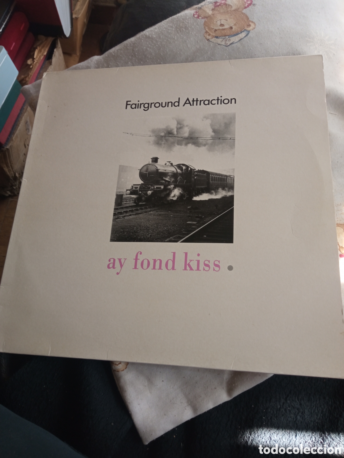 Discos de vinilo: Vinilo, Ay fond Kiss. FAIRGROUND ATTRACTION, muy buena conservaci&oacute;n