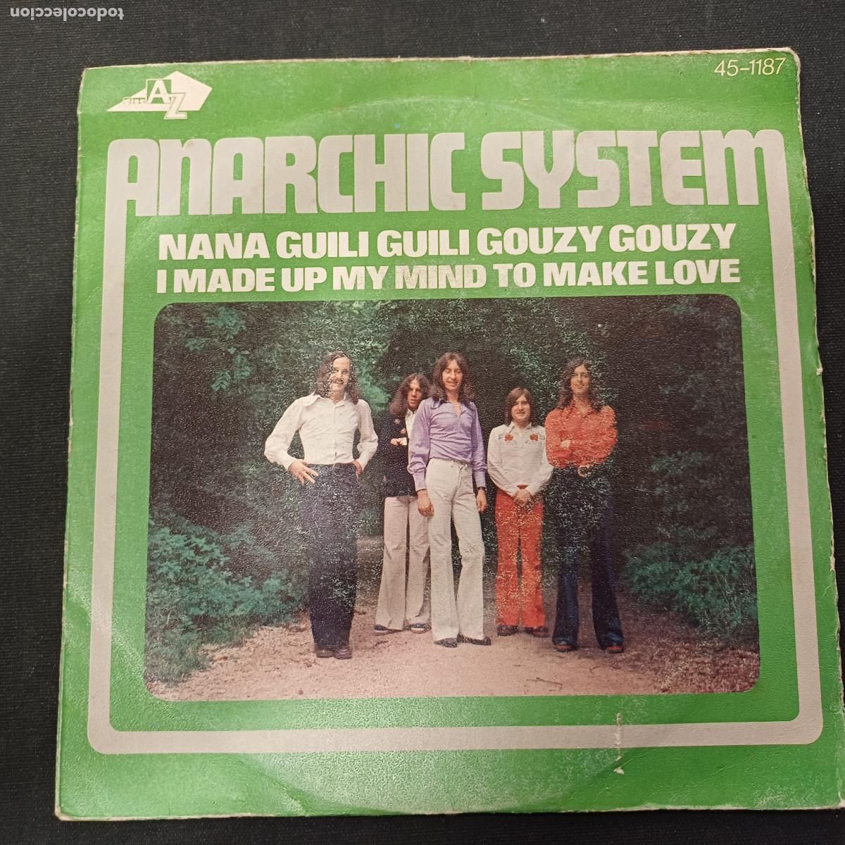 Discos de vinilo: ANARCHIC SYSTEM/NANA GUILI GOUZY GOUZY/SINGLE.