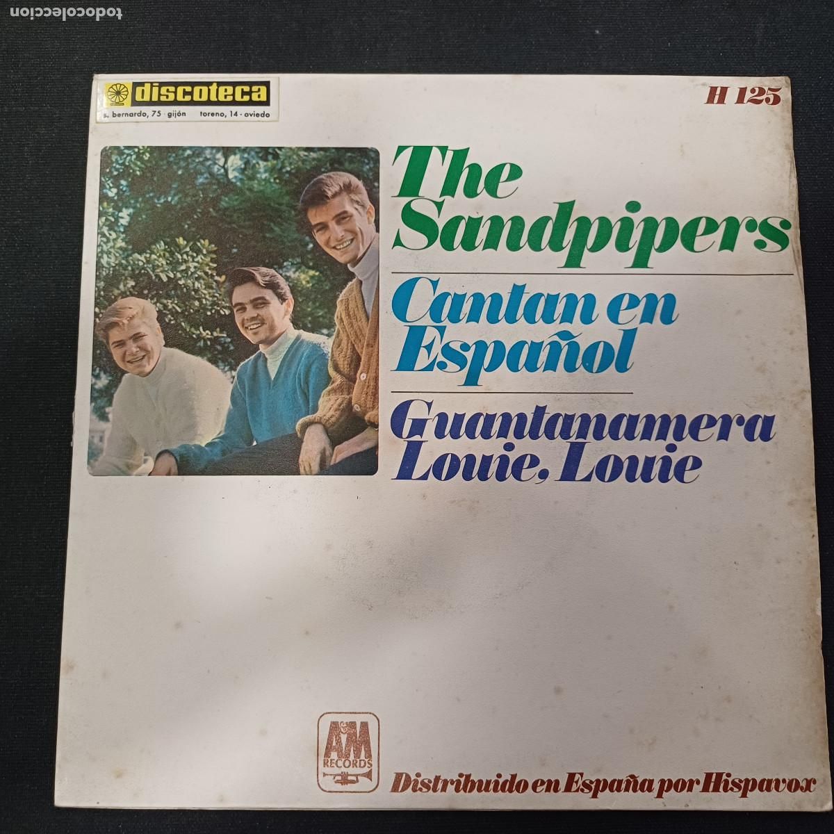Discos de vinilo: THE SANDPIPERS/GUANTANAMERA/SINGLE.