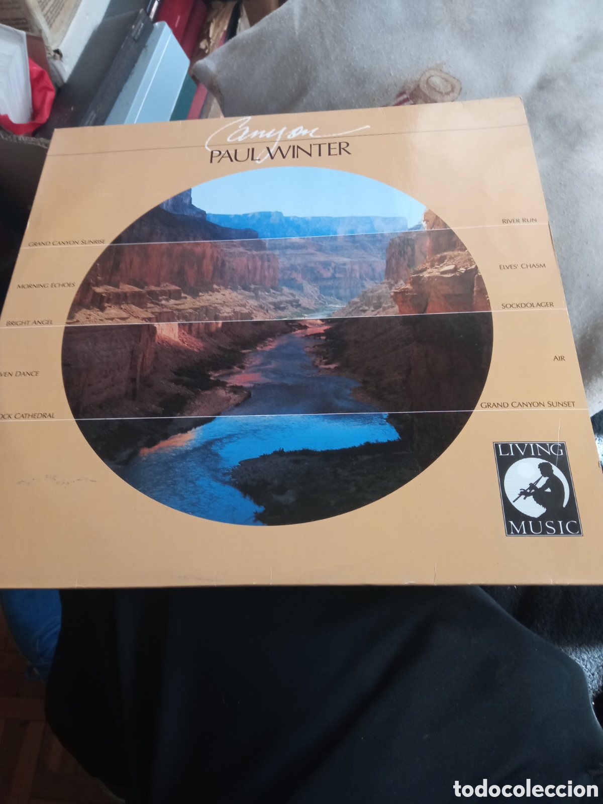 Discos de vinilo: Canyon vinilo de Paul Winter de 1985, Editado en USA, muy buena conservaci&oacute;n