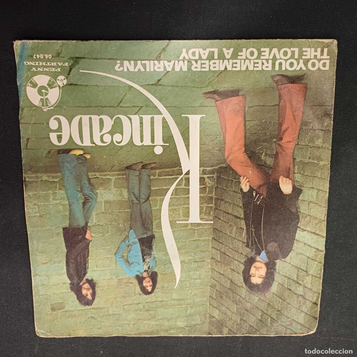 Discos de vinilo: KINCADE/DO YOU REMENBER MARILYN/SINGLE.