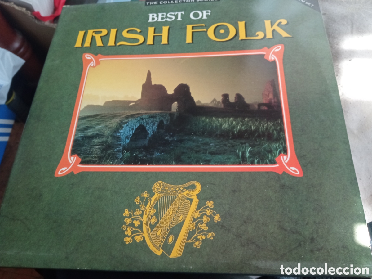 Discos de vinilo: Vinilo doble, Best OF Irish Folk, Editado en Inglaterra, muy buena conservaci&oacute;n