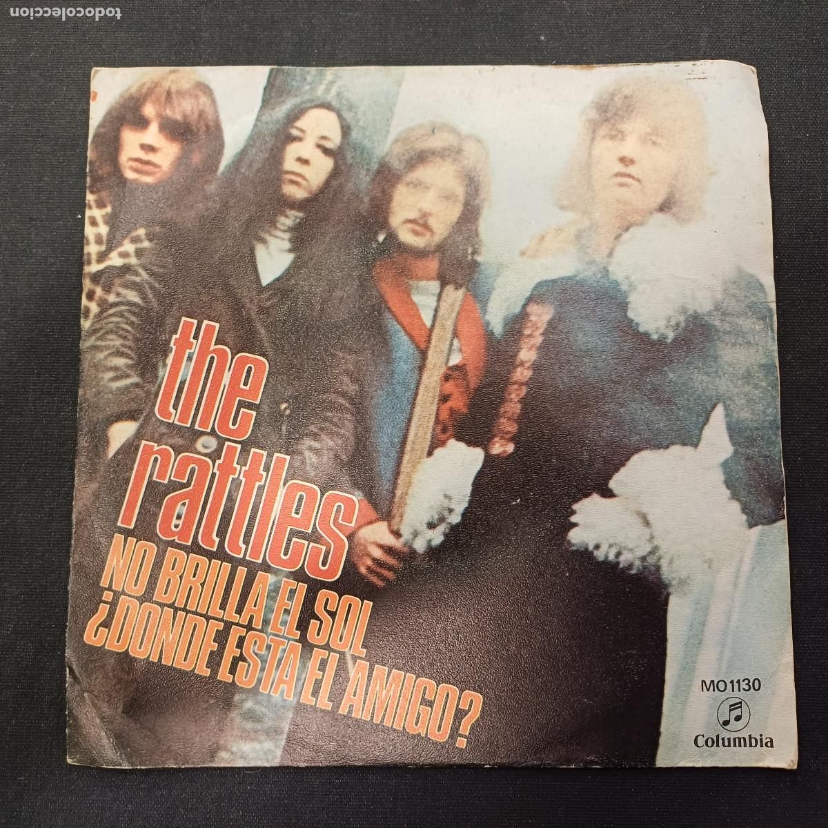 Discos de vinilo: THE RATTLES/NO BRILLA EL SOL/SINGLE. - Foto 1