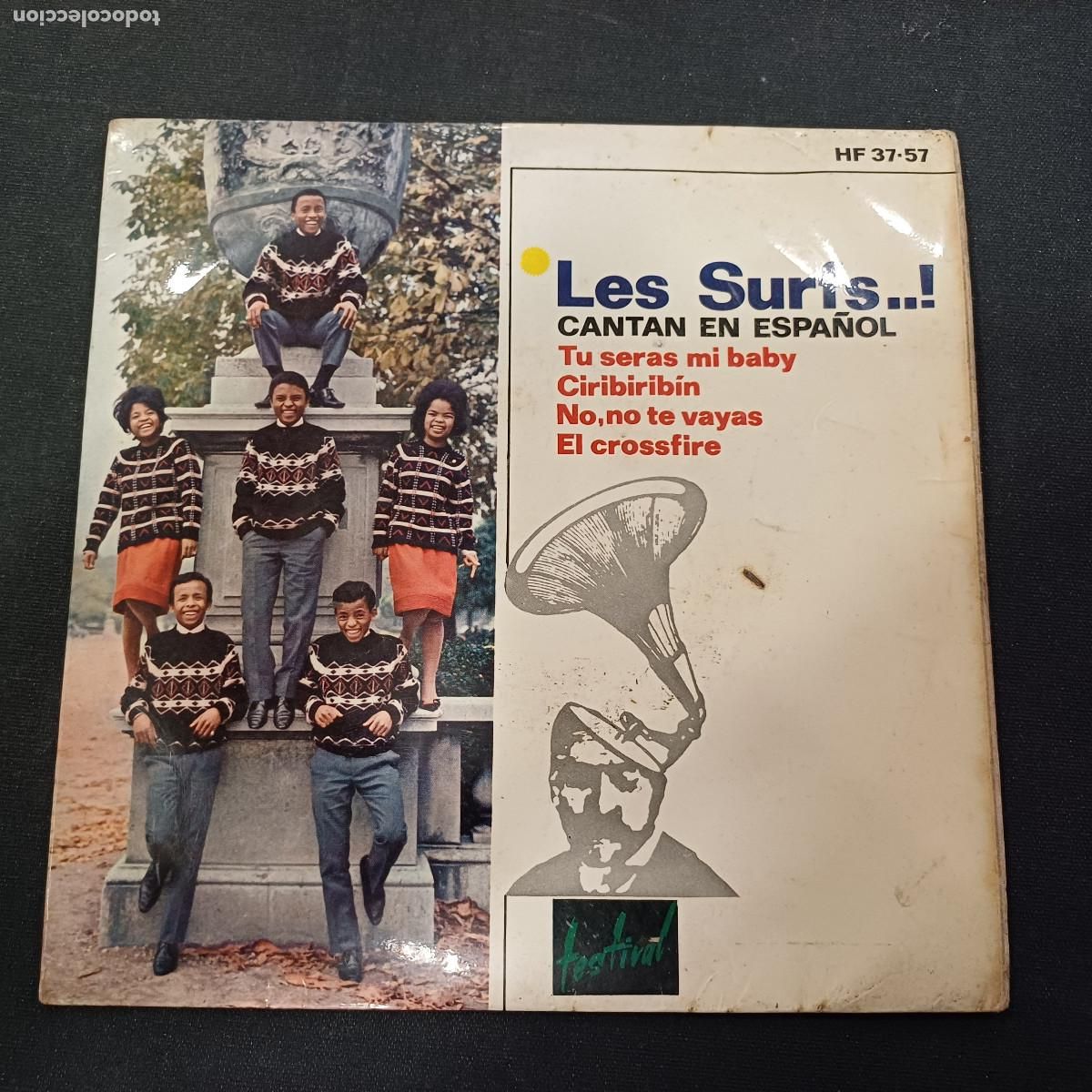 Discos de vinilo: LES SURFS/TU SERAS MI BABY/SINGLE. - Foto 1