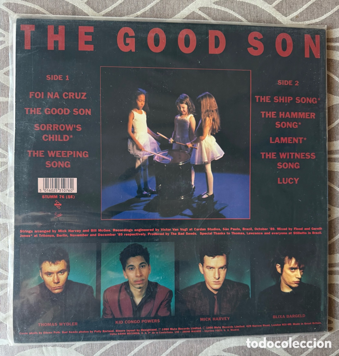 Discos de vinilo: Nick Cave & The Bad Seeds &rdquo;The Good Son&rdquo; LP+SG - Foto 2