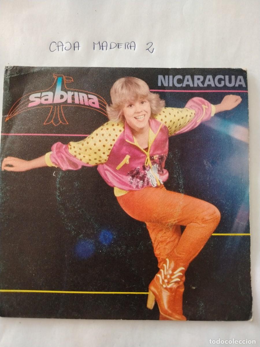 Discos de vinilo: Single vinilo Sabrina, Nicaragua - Foto 1