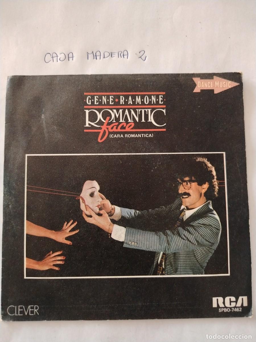 Discos de vinilo: Single vinilo gene ramone, romantic face, Cara rom&aacute;ntica