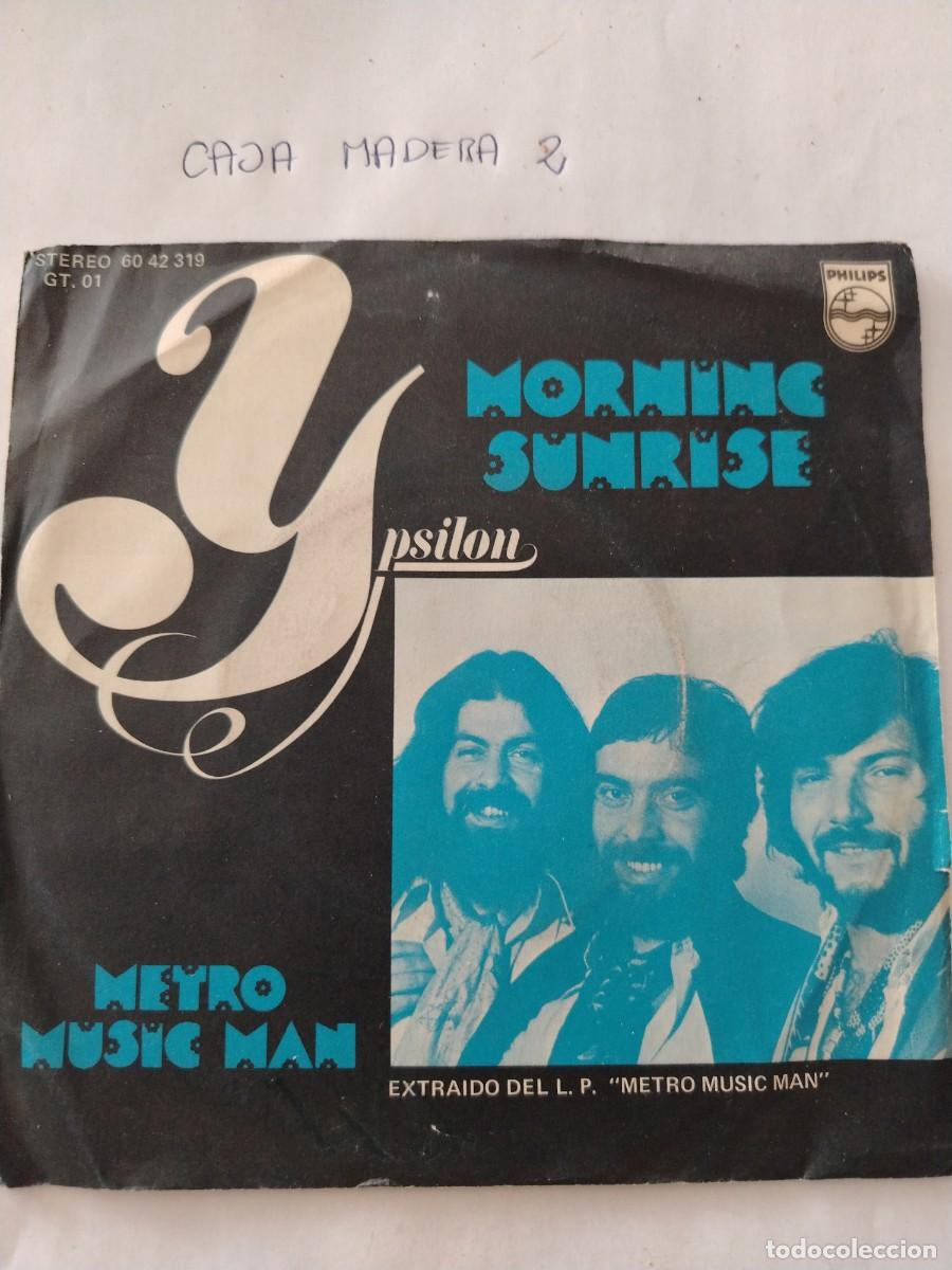 Discos de vinilo: Single vinilo morning sunrise, metro music man