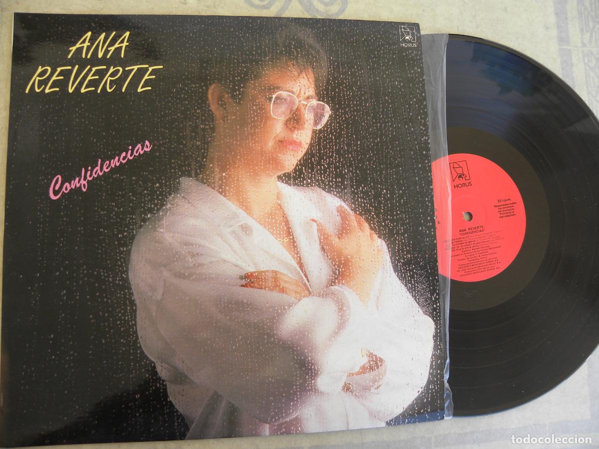 Discos de vinilo: ANA REVERTE -CONFIDENCIAS -LP 1986 -BUEN ESTADO -PEDIDO MINIMO 3 EUROS