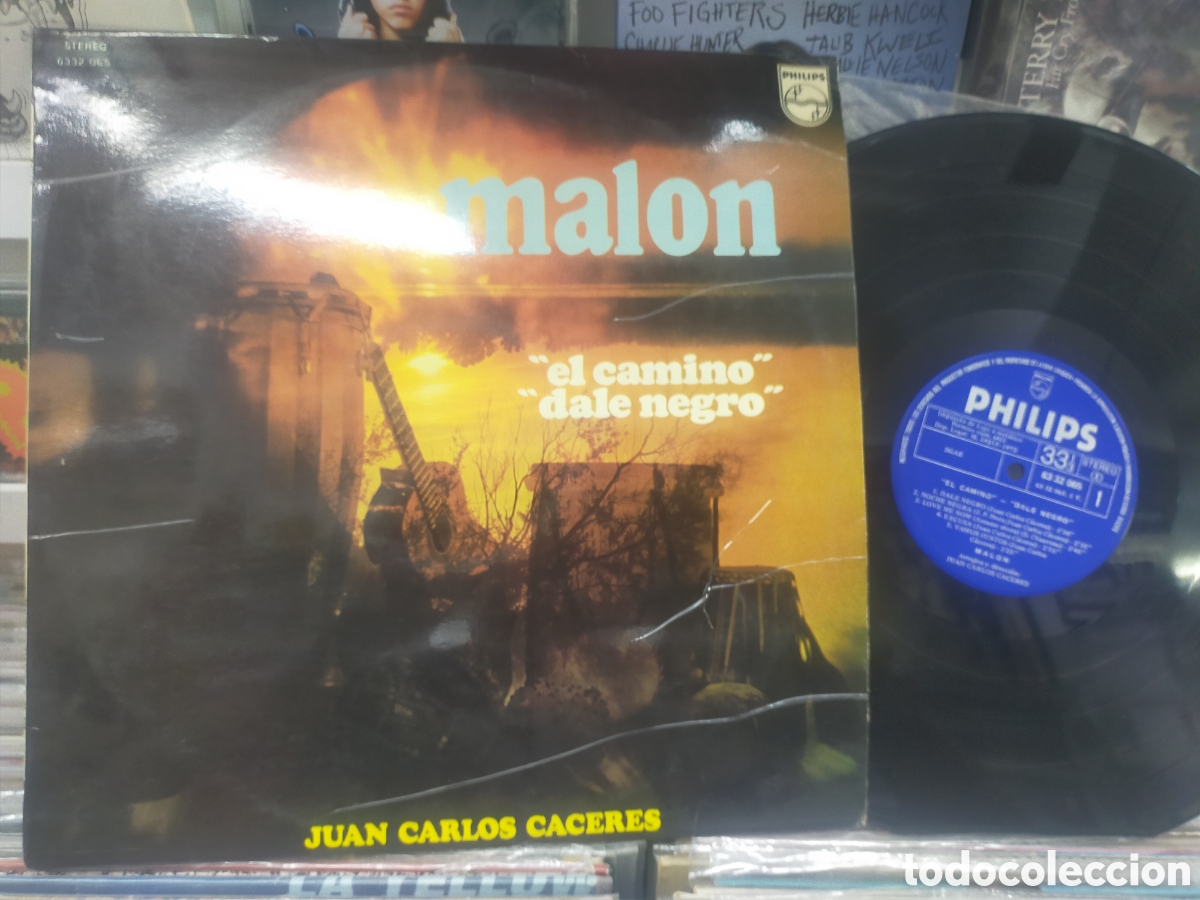 Discos de vinilo: Malon lp juan Carlos C&aacute;ceres el camino dale negro Espa&ntilde;a 1972