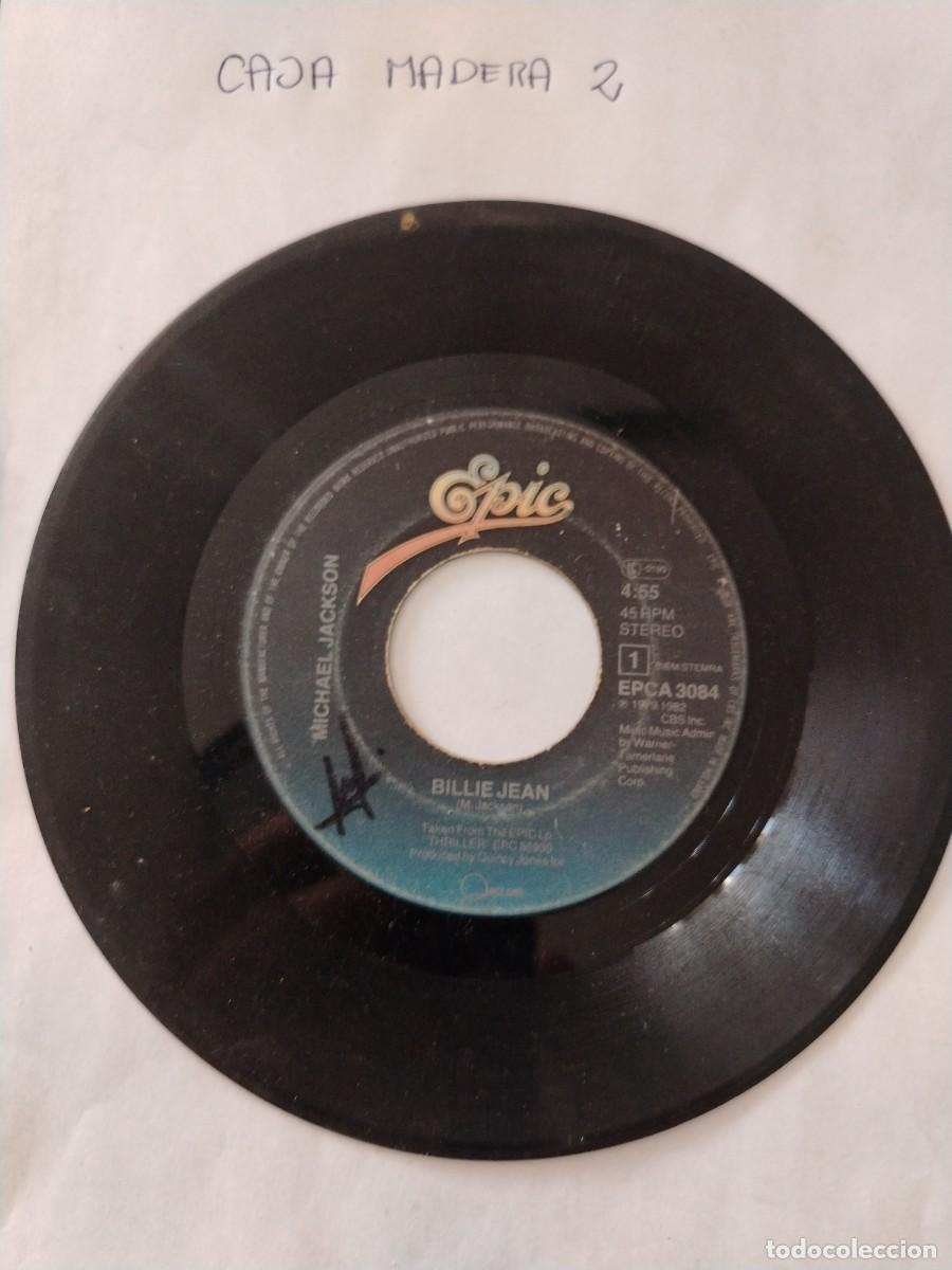 Discos de vinilo: Single vinilo sin caratula Michael Jackson, Billie jean