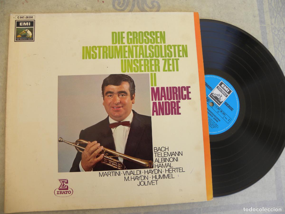 Discos de vinilo: MAURICE ANDRE (BACH, TELEMANN, ALBINONI, VIVALDI) -LP -PEDIDO MINIMO 3 EUROS