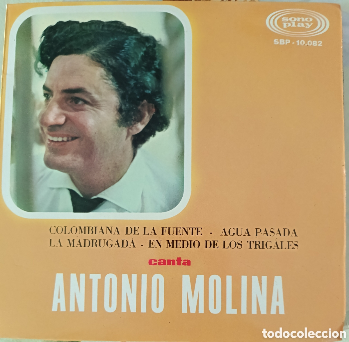 Discos de vinilo: Antonio Molina Ep sello Sonoplay editado en Espa&ntilde;a a&ntilde;o 1967.
