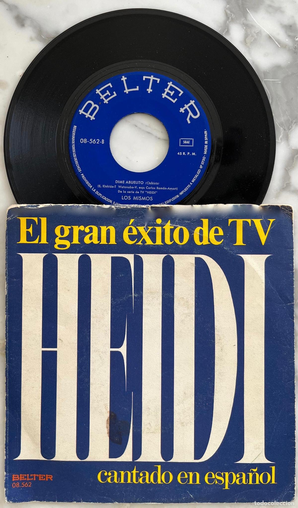 Discos de vinilo: HEIDI CANTADO EN ESPA&Ntilde;OL. LOS MISMOS. OYE. SINGLE ORIGINAL ESPA&Ntilde;A 1975