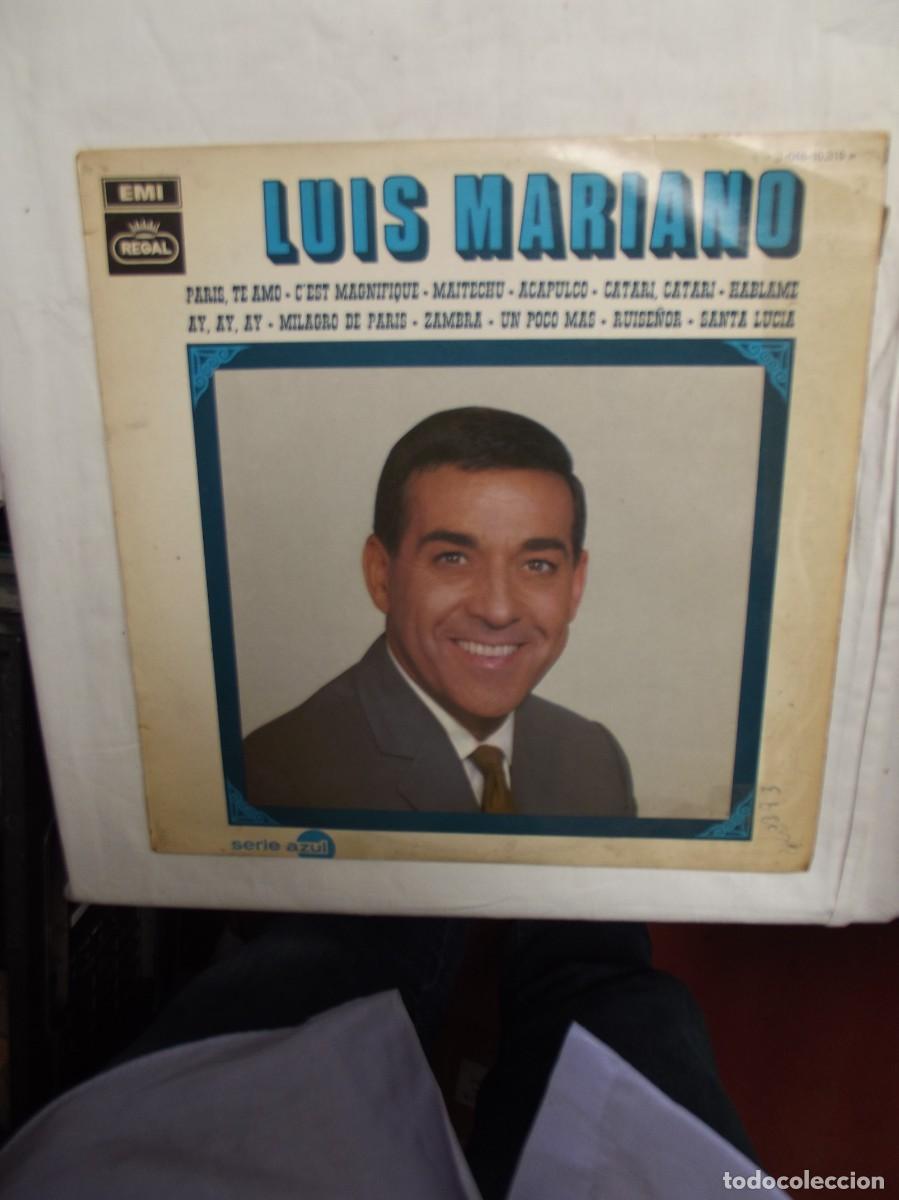 Discos de vinilo: LP LUIS MARIANO ( SIN PROBAR ) - Foto 1
