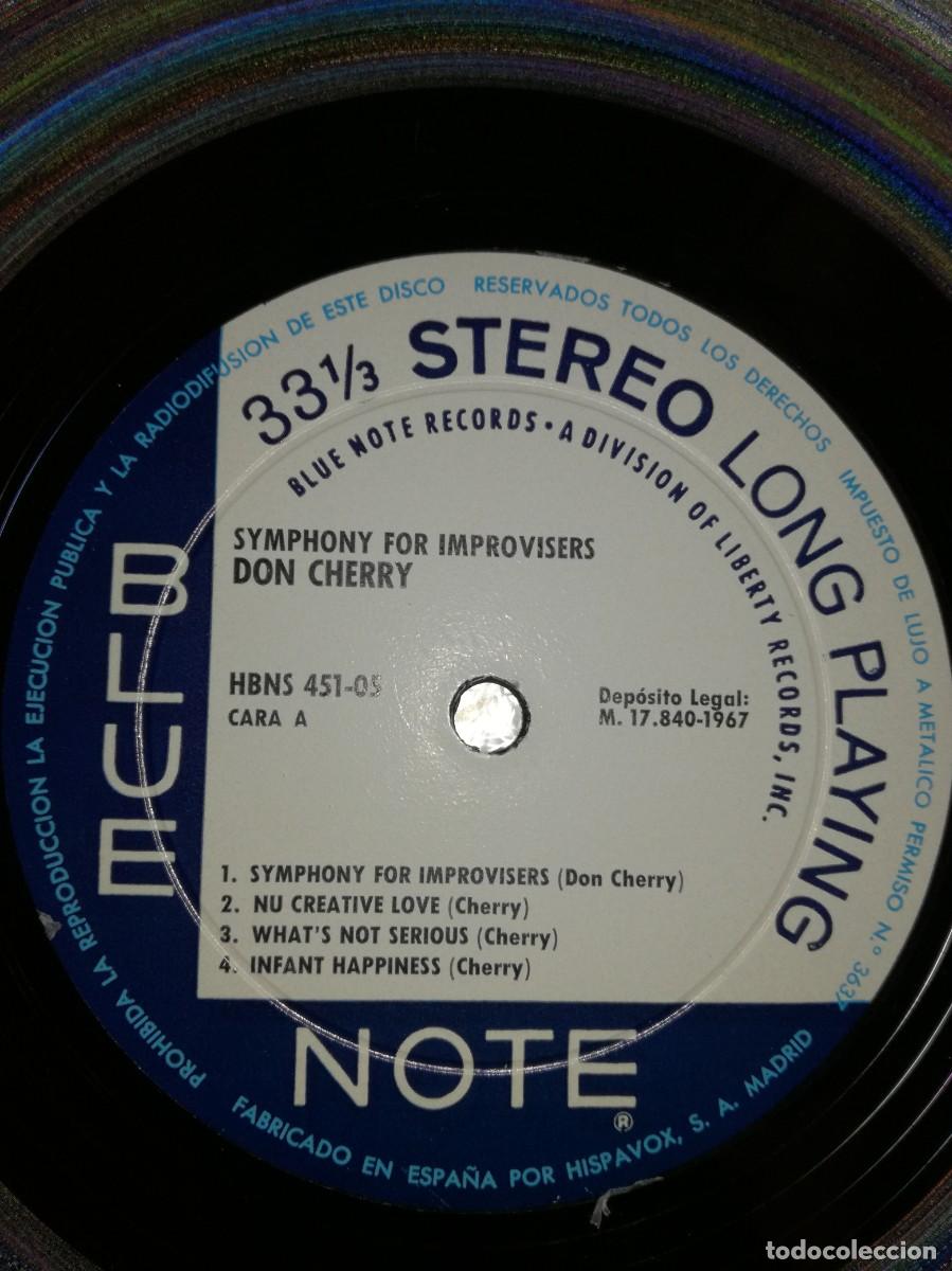 Discos de vinilo: DON CHERRY-SYMPHONY FOR IMPROVISERS-ORIGINAL ESPA&Ntilde;OL 1967 - Foto 3