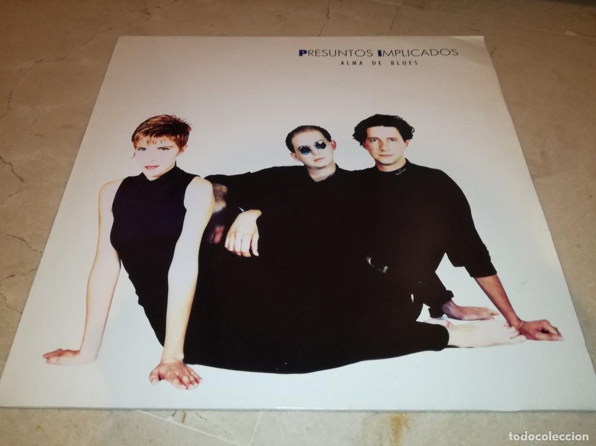Discos de vinilo: PRESUNTOS IMPLICADOS-ALMA DE BLUES-CONTIENE ENCARTE-ORIGINAL 1989