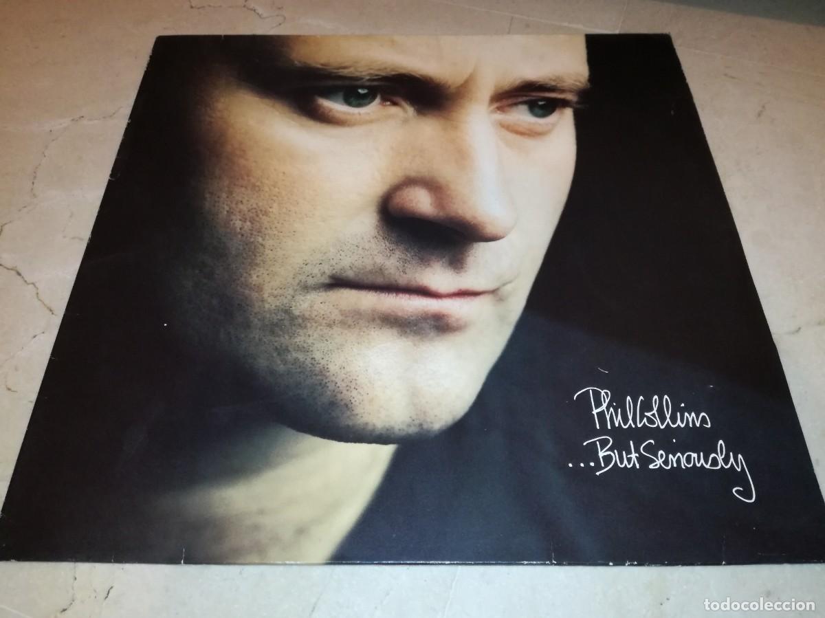 Discos de vinilo: PHIL COLLINS-BUT SERIOUSLY-CONTIENE ENCARTE-ORIGINAL 1989