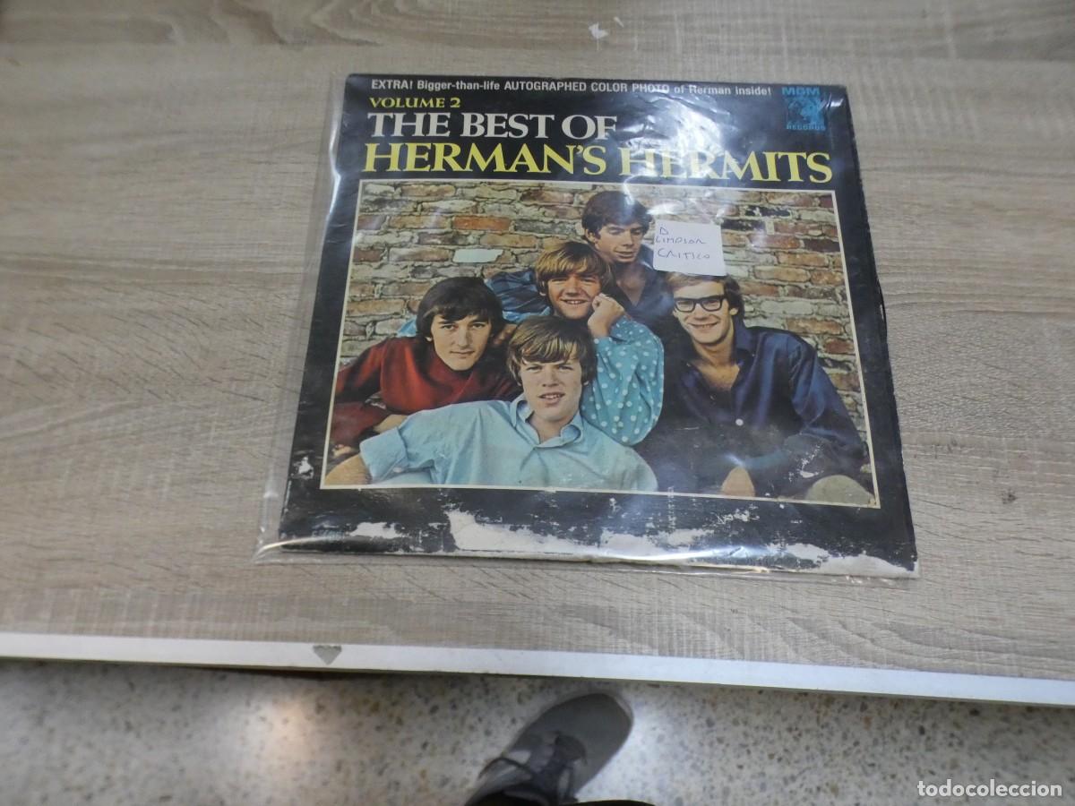 Discos de vinilo: ARKANSAS1980 PACC735 VINILO DESTROZADISIMO A TU RIESGTO HERMAN HERMITS TAPA CHUNGA