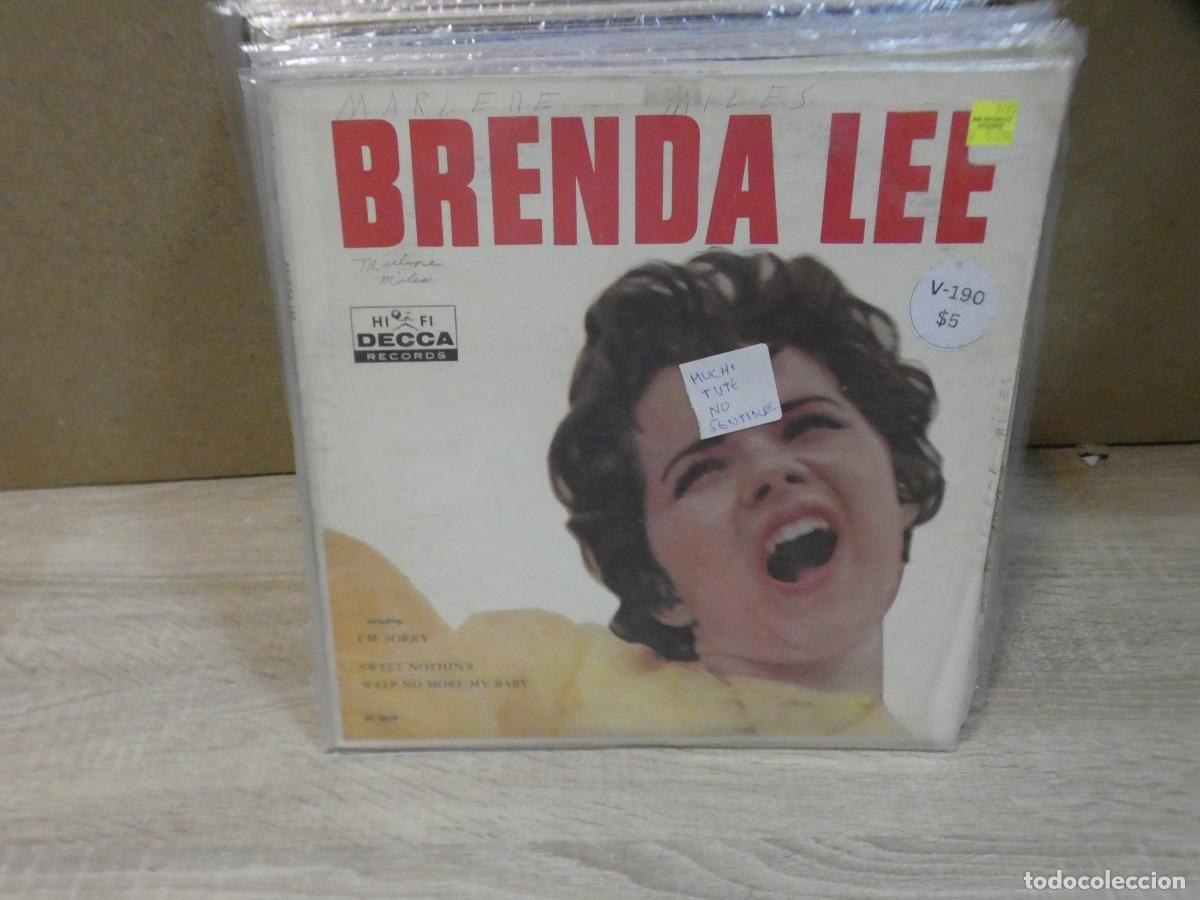 Discos de vinilo: ARKANSAS1980 PACC735 VINILO MUY USADO REPRODUCIBLE BRENDA LEE