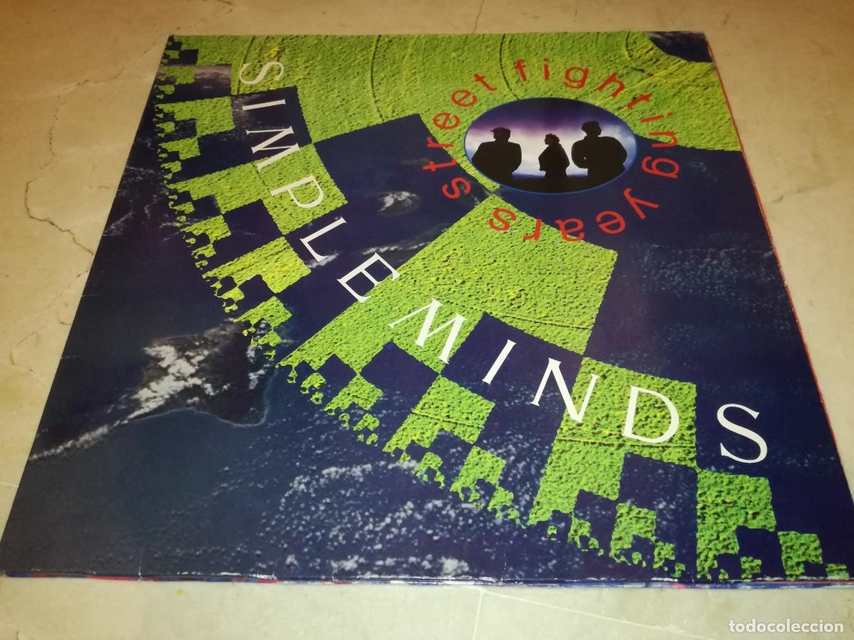 Discos de vinilo: SIMPLE MINDS-STREET FIGHTING YEARS-GATEFOLD-ORIGINAL 1989