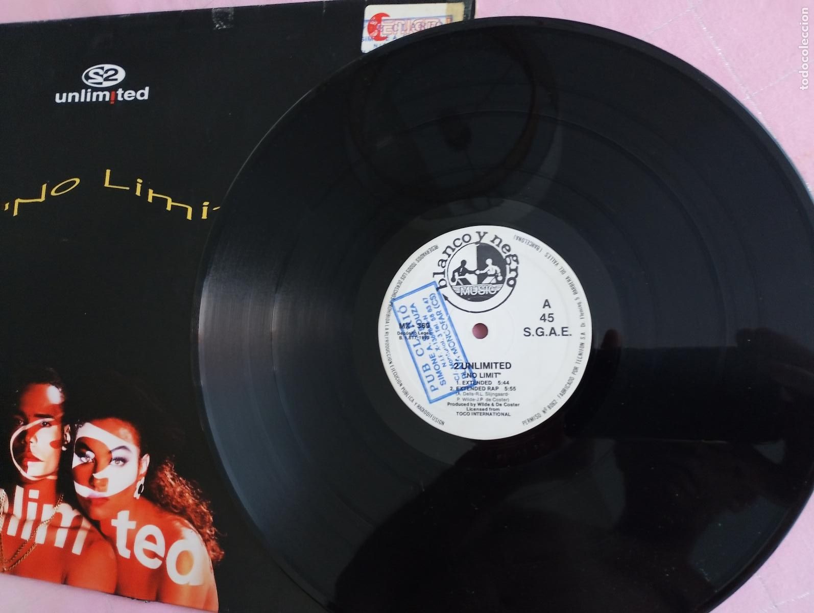 Discos de vinilo: 2 Unlimited &ndash; No Limit, 1993 - Foto 2