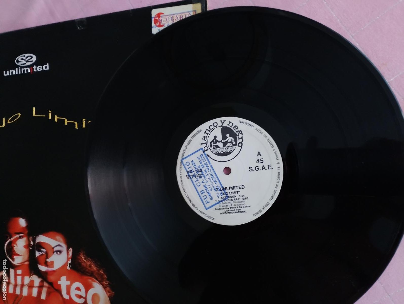 Discos de vinilo: 2 Unlimited &ndash; No Limit, 1993 - Foto 4