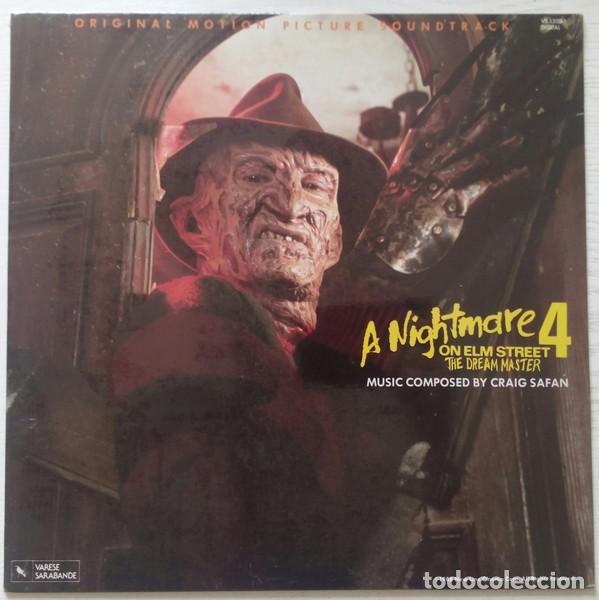 Discos de vinilo: Craig Safan &ndash; A Nightmare On Elm Street 4: The Dream Master (Original Motion Picture Soundtrack)