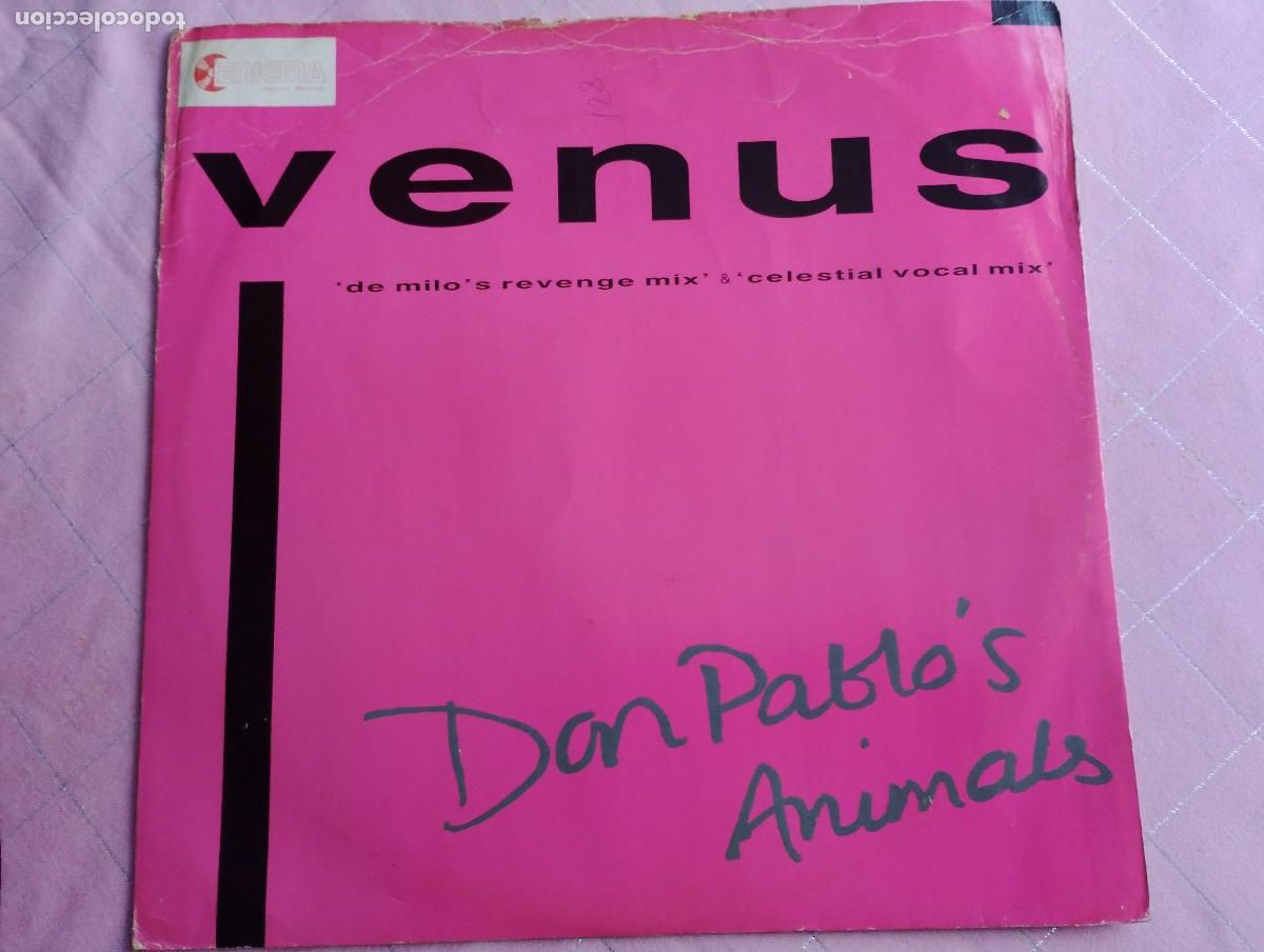 Discos de vinilo: Don Pablos Animals &ndash; Venus, 1990 , UK - Foto 1