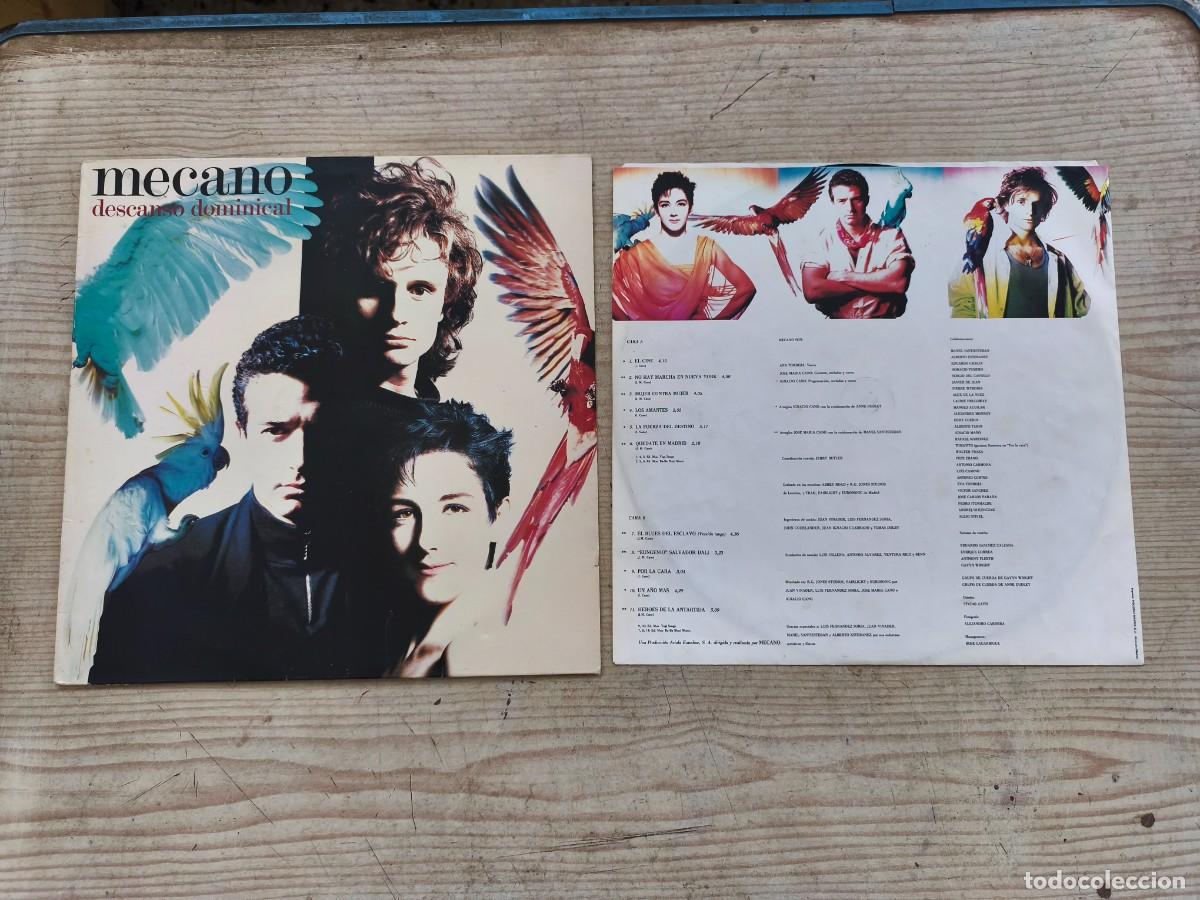 Discos de vinilo: Mecano - Descanso Dominical LP