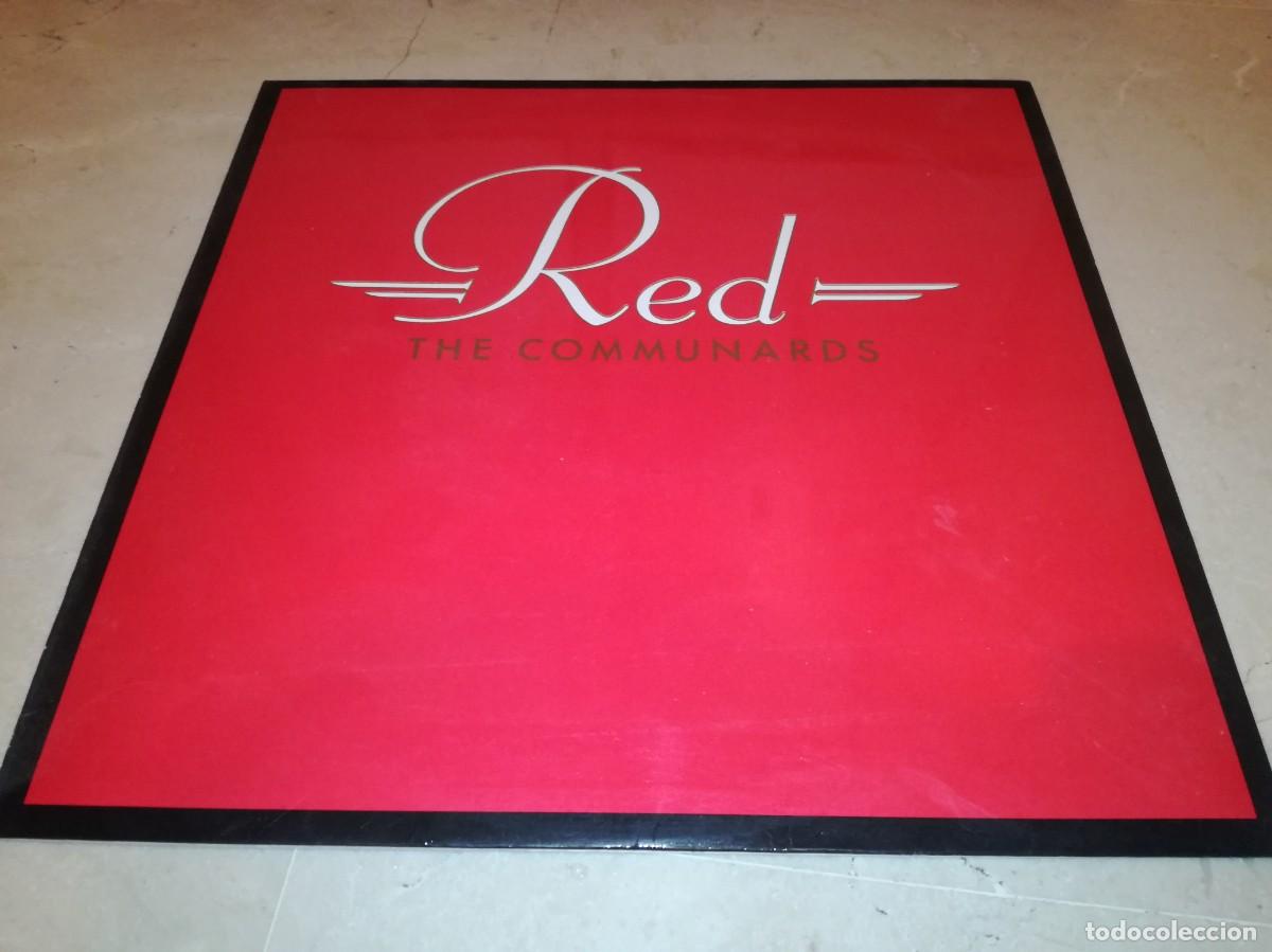 Discos de vinilo: THE COMMUNARDS-RED-CONTIENE ENCARTE-ORIGINAL ESPA&Ntilde;OL 1987