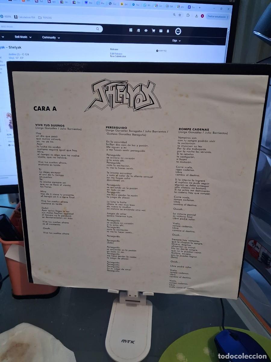 Discos de vinilo: Shelyak &ndash; Shelyak - LP - Incluye Insert / With Insert - 1989 - Justine &ndash; C-124 - Foto 3